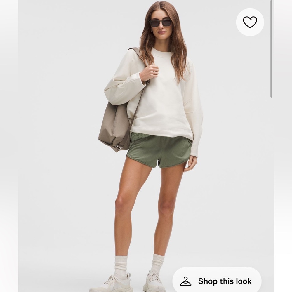 Lululemon Swiftly Mid-rise short 3” Bay Leaf